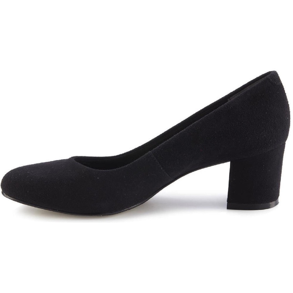 WALKING CRADLES JESSICA WOMENS FAUX SUEDE SLIDE ON HEELS Size 9